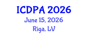 International Conference on Developmental Psychology and Adolescence (ICDPA) June 15, 2026 - Riga, Latvia International Conference on Developmental Psychology and Adolescence (ICDPA) June 15, 2026 - Riga, Latvia
