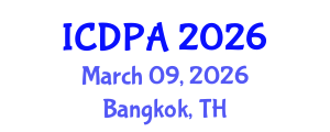 International Conference on Developmental Psychology and Adolescence (ICDPA) March 09, 2026 - Bangkok, Thailand International Conference on Developmental Psychology and Adolescence (ICDPA) March 09, 2026 - Bangkok, Thailand