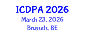 International Conference on Developmental Psychology and Adolescence (ICDPA) March 23, 2026 - Brussels, Belgium International Conference on Developmental Psychology and Adolescence (ICDPA) March 23, 2026 - Brussels, Belgium