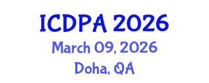 International Conference on Developmental Psychology and Adolescence (ICDPA) March 09, 2026 - Doha, Qatar International Conference on Developmental Psychology and Adolescence (ICDPA) March 09, 2026 - Doha, Qatar