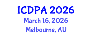 International Conference on Developmental Psychology and Adolescence (ICDPA) March 16, 2026 - Melbourne, Australia International Conference on Developmental Psychology and Adolescence (ICDPA) March 16, 2026 - Melbourne, Australia