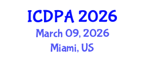 International Conference on Developmental Psychology and Adolescence (ICDPA) March 09, 2026 - Miami, United States International Conference on Developmental Psychology and Adolescence (ICDPA) March 09, 2026 - Miami, United States