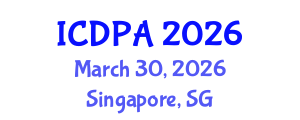 International Conference on Developmental Psychology and Adolescence (ICDPA) March 30, 2026 - Singapore, Singapore International Conference on Developmental Psychology and Adolescence (ICDPA) March 30, 2026 - Singapore, Singapore