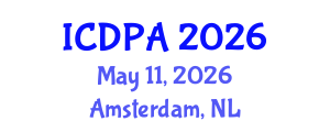 International Conference on Developmental Psychology and Adolescence (ICDPA) May 11, 2026 - Amsterdam, Netherlands International Conference on Developmental Psychology and Adolescence (ICDPA) May 11, 2026 - Amsterdam, Netherlands