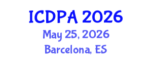 International Conference on Developmental Psychology and Adolescence (ICDPA) May 25, 2026 - Barcelona, Spain International Conference on Developmental Psychology and Adolescence (ICDPA) May 25, 2026 - Barcelona, Spain