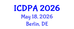 International Conference on Developmental Psychology and Adolescence (ICDPA) May 18, 2026 - Berlin, Germany International Conference on Developmental Psychology and Adolescence (ICDPA) May 18, 2026 - Berlin, Germany