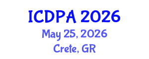 International Conference on Developmental Psychology and Adolescence (ICDPA) May 25, 2026 - Crete, Greece International Conference on Developmental Psychology and Adolescence (ICDPA) May 25, 2026 - Crete, Greece