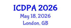 International Conference on Developmental Psychology and Adolescence (ICDPA) May 18, 2026 - London, United Kingdom