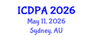 International Conference on Developmental Psychology and Adolescence (ICDPA) May 11, 2026 - Sydney, Australia International Conference on Developmental Psychology and Adolescence (ICDPA) May 11, 2026 - Sydney, Australia