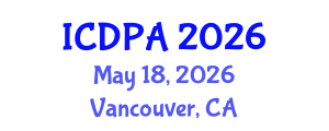 International Conference on Developmental Psychology and Adolescence (ICDPA) May 18, 2026 - Vancouver, Canada