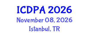 International Conference on Developmental Psychology and Adolescence (ICDPA) November 08, 2026 - Istanbul, Turkey International Conference on Developmental Psychology and Adolescence (ICDPA) November 08, 2026 - Istanbul, Turkey