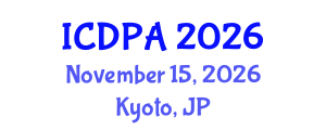 International Conference on Developmental Psychology and Adolescence (ICDPA) November 15, 2026 - Kyoto, Japan International Conference on Developmental Psychology and Adolescence (ICDPA) November 15, 2026 - Kyoto, Japan