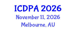International Conference on Developmental Psychology and Adolescence (ICDPA) November 11, 2026 - Melbourne, Australia International Conference on Developmental Psychology and Adolescence (ICDPA) November 11, 2026 - Melbourne, Australia