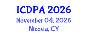 International Conference on Developmental Psychology and Adolescence (ICDPA) November 04, 2026 - Nicosia, Cyprus International Conference on Developmental Psychology and Adolescence (ICDPA) November 04, 2026 - Nicosia, Cyprus