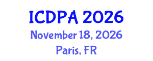 International Conference on Developmental Psychology and Adolescence (ICDPA) November 18, 2026 - Paris, France International Conference on Developmental Psychology and Adolescence (ICDPA) November 18, 2026 - Paris, France