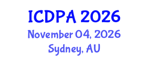 International Conference on Developmental Psychology and Adolescence (ICDPA) November 04, 2026 - Sydney, Australia