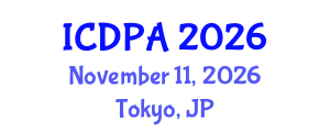 International Conference on Developmental Psychology and Adolescence (ICDPA) November 11, 2026 - Tokyo, Japan International Conference on Developmental Psychology and Adolescence (ICDPA) November 11, 2026 - Tokyo, Japan