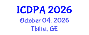 International Conference on Developmental Psychology and Adolescence (ICDPA) October 04, 2026 - Tbilisi, Georgia International Conference on Developmental Psychology and Adolescence (ICDPA) October 04, 2026 - Tbilisi, Georgia