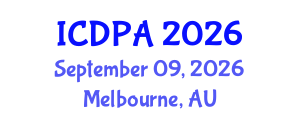International Conference on Developmental Psychology and Adolescence (ICDPA) September 09, 2026 - Melbourne, Australia International Conference on Developmental Psychology and Adolescence (ICDPA) September 09, 2026 - Melbourne, Australia