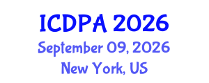 International Conference on Developmental Psychology and Adolescence (ICDPA) September 09, 2026 - New York, United States International Conference on Developmental Psychology and Adolescence (ICDPA) September 09, 2026 - New York, United States