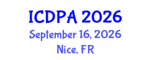 International Conference on Developmental Psychology and Adolescence (ICDPA) September 16, 2026 - Nice, France International Conference on Developmental Psychology and Adolescence (ICDPA) September 16, 2026 - Nice, France