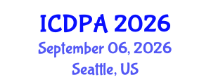 International Conference on Developmental Psychology and Adolescence (ICDPA) September 06, 2026 - Seattle, United States International Conference on Developmental Psychology and Adolescence (ICDPA) September 06, 2026 - Seattle, United States