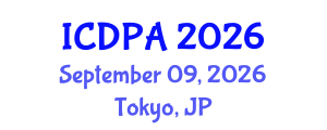 International Conference on Developmental Psychology and Adolescence (ICDPA) September 09, 2026 - Tokyo, Japan International Conference on Developmental Psychology and Adolescence (ICDPA) September 09, 2026 - Tokyo, Japan