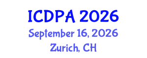 International Conference on Developmental Psychology and Adolescence (ICDPA) September 16, 2026 - Zurich, Switzerland International Conference on Developmental Psychology and Adolescence (ICDPA) September 16, 2026 - Zurich, Switzerland