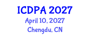 International Conference on Developmental Psychology and Adolescence (ICDPA) April 10, 2027 - Chengdu, China International Conference on Developmental Psychology and Adolescence (ICDPA) April 10, 2027 - Chengdu, China