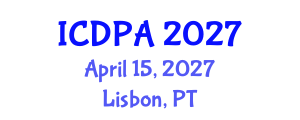 International Conference on Developmental Psychology and Adolescence (ICDPA) April 15, 2027 - Lisbon, Portugal International Conference on Developmental Psychology and Adolescence (ICDPA) April 15, 2027 - Lisbon, Portugal