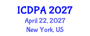 International Conference on Developmental Psychology and Adolescence (ICDPA) April 22, 2027 - New York, United States International Conference on Developmental Psychology and Adolescence (ICDPA) April 22, 2027 - New York, United States