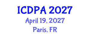 International Conference on Developmental Psychology and Adolescence (ICDPA) April 19, 2027 - Paris, France International Conference on Developmental Psychology and Adolescence (ICDPA) April 19, 2027 - Paris, France