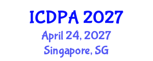 International Conference on Developmental Psychology and Adolescence (ICDPA) April 24, 2027 - Singapore, Singapore International Conference on Developmental Psychology and Adolescence (ICDPA) April 24, 2027 - Singapore, Singapore