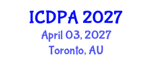 International Conference on Developmental Psychology and Adolescence (ICDPA) April 03, 2027 - Toronto, Australia International Conference on Developmental Psychology and Adolescence (ICDPA) April 03, 2027 - Toronto, Australia