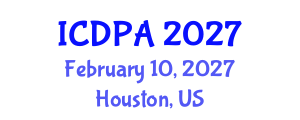 International Conference on Developmental Psychology and Adolescence (ICDPA) February 10, 2027 - Houston, United States International Conference on Developmental Psychology and Adolescence (ICDPA) February 10, 2027 - Houston, United States