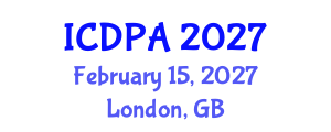 International Conference on Developmental Psychology and Adolescence (ICDPA) February 15, 2027 - London, United Kingdom