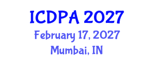 International Conference on Developmental Psychology and Adolescence (ICDPA) February 17, 2027 - Mumbai, India International Conference on Developmental Psychology and Adolescence (ICDPA) February 17, 2027 - Mumbai, India