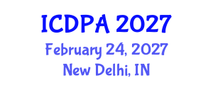 International Conference on Developmental Psychology and Adolescence (ICDPA) February 24, 2027 - New Delhi, India International Conference on Developmental Psychology and Adolescence (ICDPA) February 24, 2027 - New Delhi, India