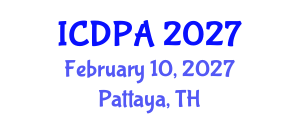 International Conference on Developmental Psychology and Adolescence (ICDPA) February 10, 2027 - Pattaya, Thailand International Conference on Developmental Psychology and Adolescence (ICDPA) February 10, 2027 - Pattaya, Thailand