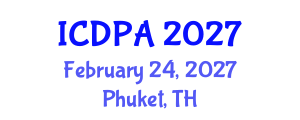 International Conference on Developmental Psychology and Adolescence (ICDPA) February 24, 2027 - Phuket, Thailand International Conference on Developmental Psychology and Adolescence (ICDPA) February 24, 2027 - Phuket, Thailand