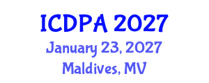 International Conference on Developmental Psychology and Adolescence (ICDPA) January 23, 2027 - Maldives, Maldives International Conference on Developmental Psychology and Adolescence (ICDPA) January 23, 2027 - Maldives, Maldives