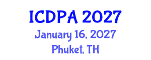 International Conference on Developmental Psychology and Adolescence (ICDPA) January 16, 2027 - Phuket, Thailand International Conference on Developmental Psychology and Adolescence (ICDPA) January 16, 2027 - Phuket, Thailand
