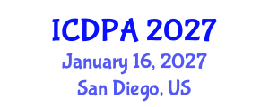 International Conference on Developmental Psychology and Adolescence (ICDPA) January 16, 2027 - San Diego, United States International Conference on Developmental Psychology and Adolescence (ICDPA) January 16, 2027 - San Diego, United States