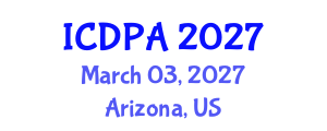 International Conference on Developmental Psychology and Adolescence (ICDPA) March 03, 2027 - Arizona, United States International Conference on Developmental Psychology and Adolescence (ICDPA) March 03, 2027 - Arizona, United States