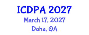 International Conference on Developmental Psychology and Adolescence (ICDPA) March 17, 2027 - Doha, Qatar International Conference on Developmental Psychology and Adolescence (ICDPA) March 17, 2027 - Doha, Qatar
