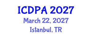 International Conference on Developmental Psychology and Adolescence (ICDPA) March 22, 2027 - Istanbul, Turkey International Conference on Developmental Psychology and Adolescence (ICDPA) March 22, 2027 - Istanbul, Turkey
