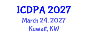 International Conference on Developmental Psychology and Adolescence (ICDPA) March 24, 2027 - Kuwait, Kuwait International Conference on Developmental Psychology and Adolescence (ICDPA) March 24, 2027 - Kuwait, Kuwait