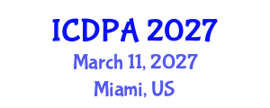 International Conference on Developmental Psychology and Adolescence (ICDPA) March 11, 2027 - Miami, United States International Conference on Developmental Psychology and Adolescence (ICDPA) March 11, 2027 - Miami, United States