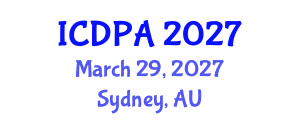 International Conference on Developmental Psychology and Adolescence (ICDPA) March 29, 2027 - Sydney, Australia International Conference on Developmental Psychology and Adolescence (ICDPA) March 29, 2027 - Sydney, Australia