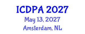 International Conference on Developmental Psychology and Adolescence (ICDPA) May 13, 2027 - Amsterdam, Netherlands International Conference on Developmental Psychology and Adolescence (ICDPA) May 13, 2027 - Amsterdam, Netherlands